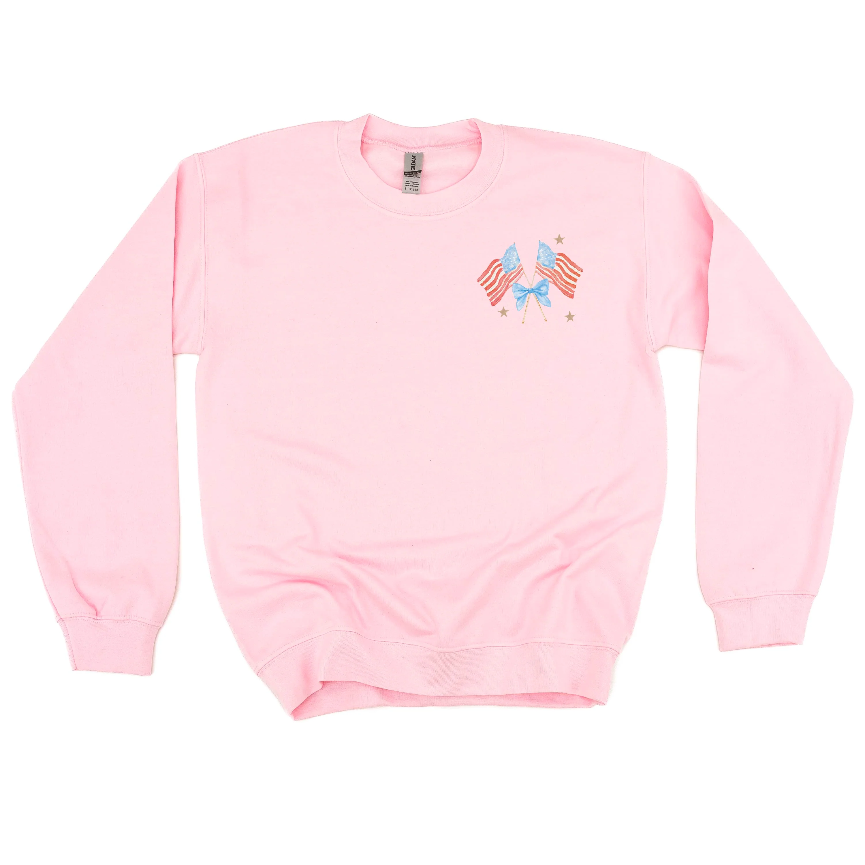 Watercolor Flags (pocket) - BASIC Fleece - Image 2