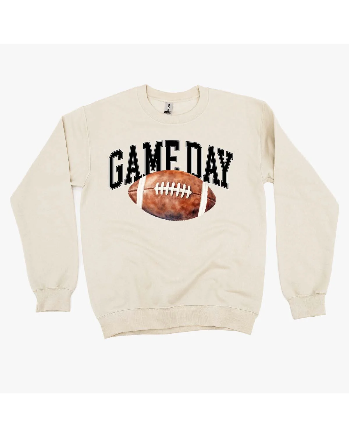Watercolor Football - Game Day - BASIC Fleece - Image 3