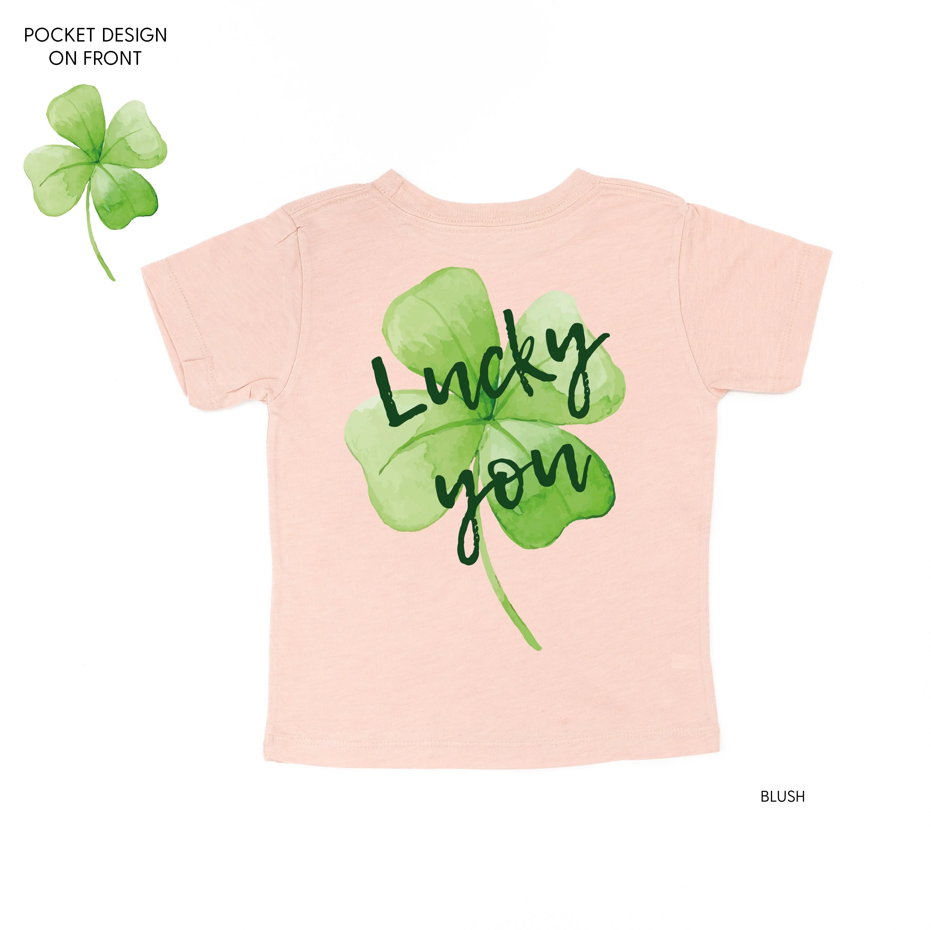 Watercolor Lucky You - Child Tee