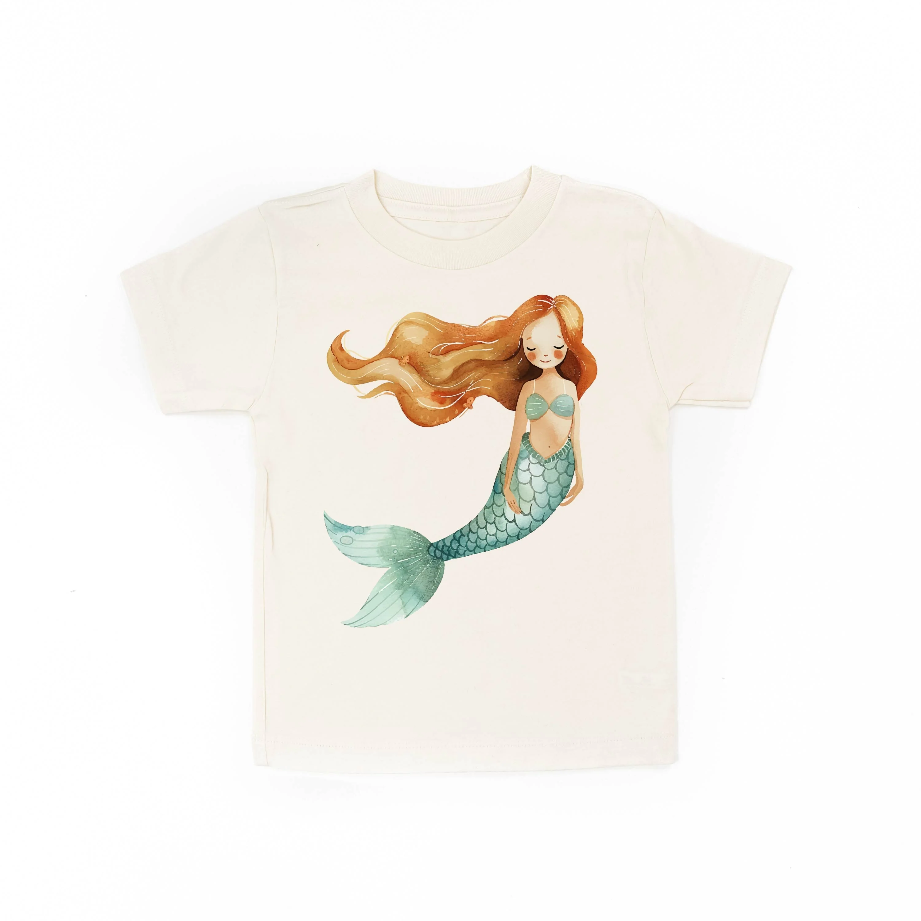 Watercolor Mermaid - Child Tee - Image 5