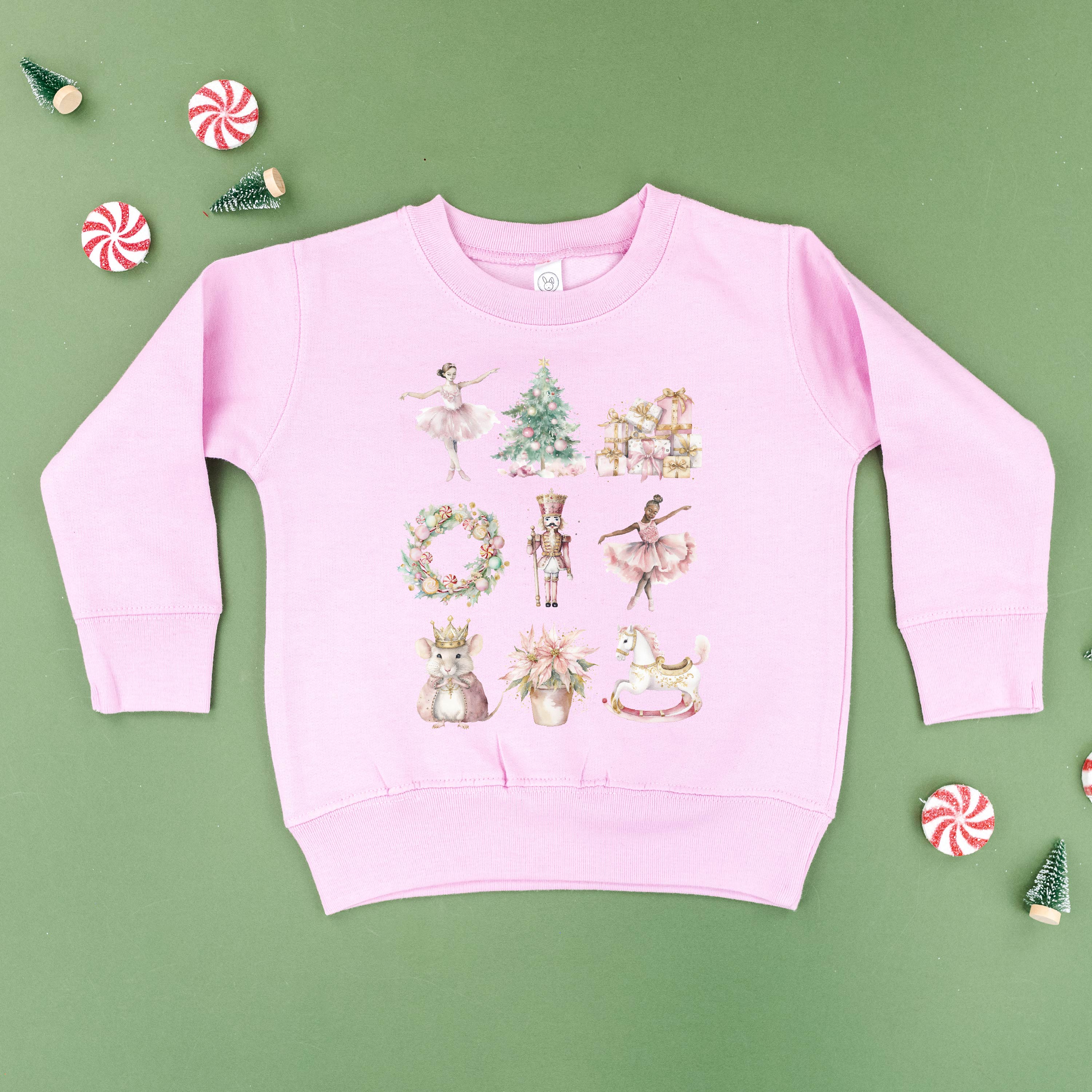 Watercolor Nutcracker - Child Sweater - Image 5