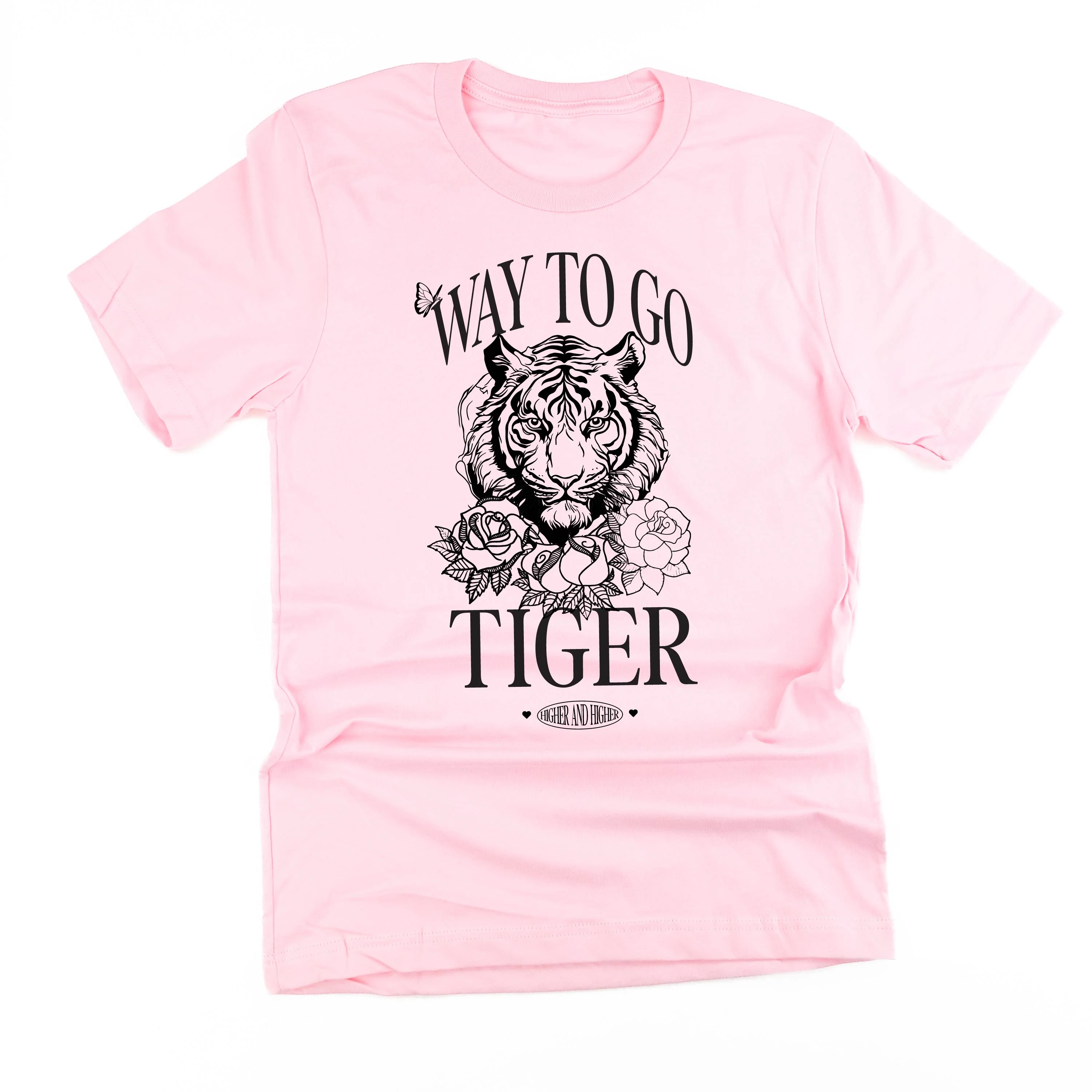 WAY TO GO TIGER - HIGHER AND HIGHER - Unisex Tee - Image 8