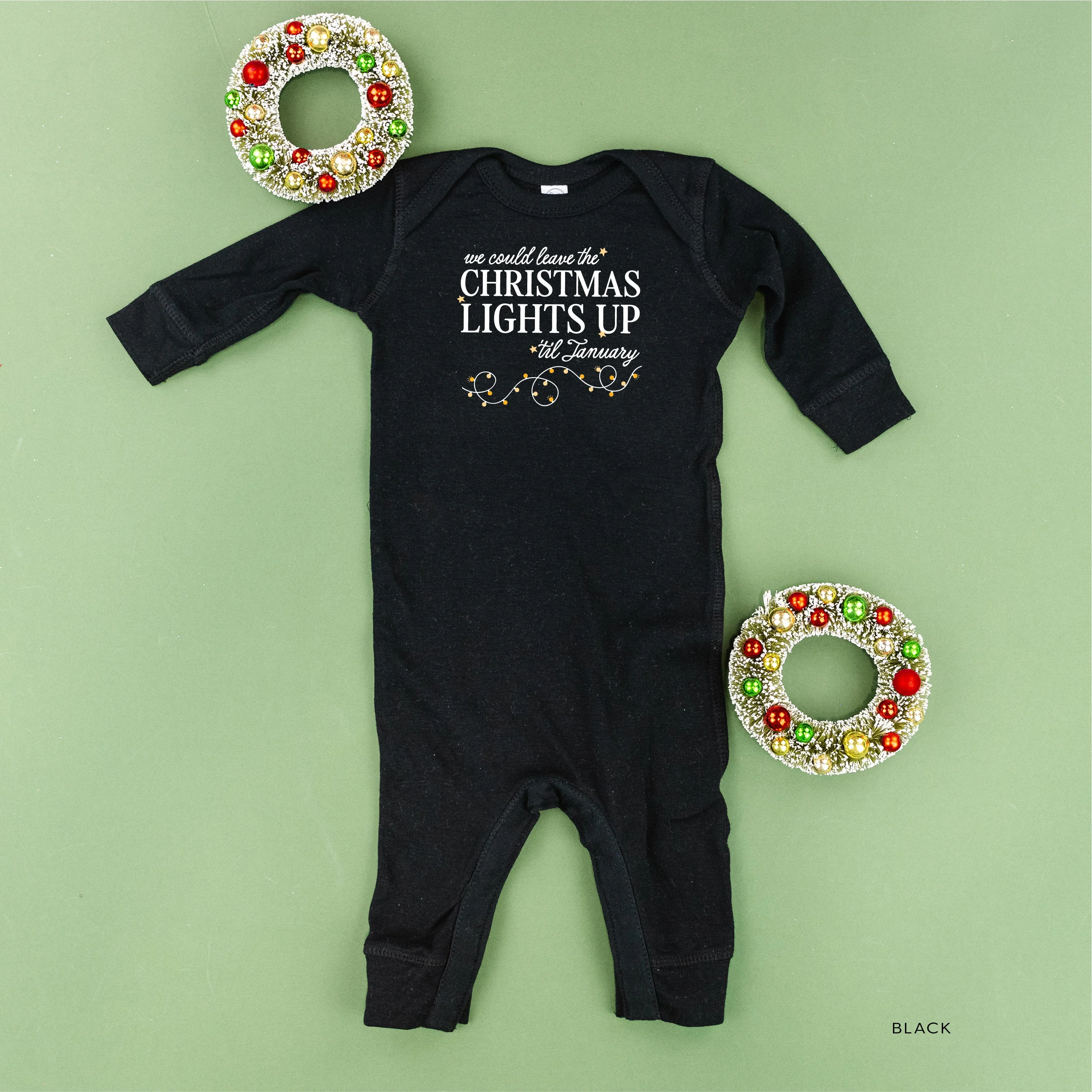 We Could Leave The Christmas Lights Up Til January - Baby Sleeper - Image 5