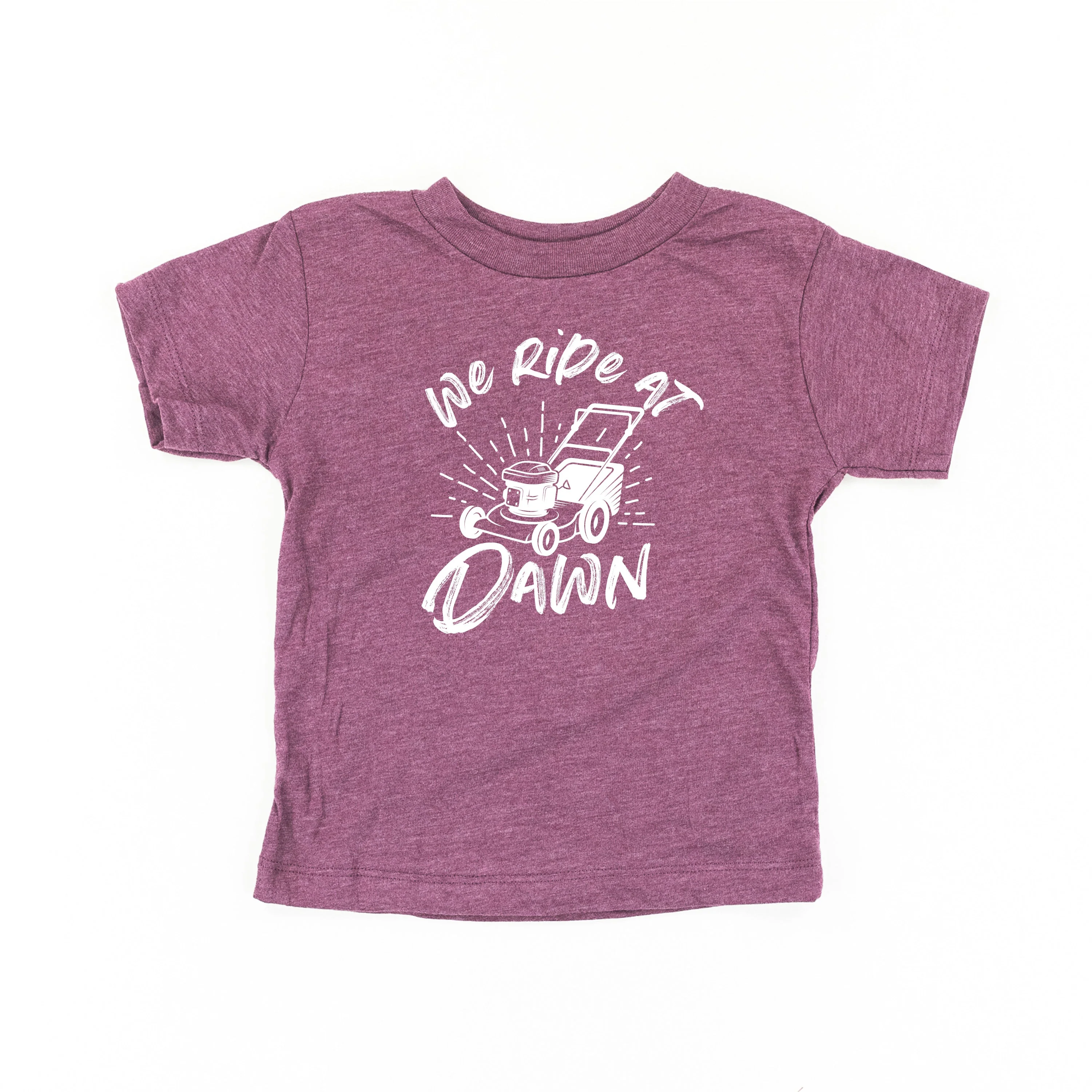 We Ride at Dawn - (Choose Your Mower) - Child Tee - Image 16