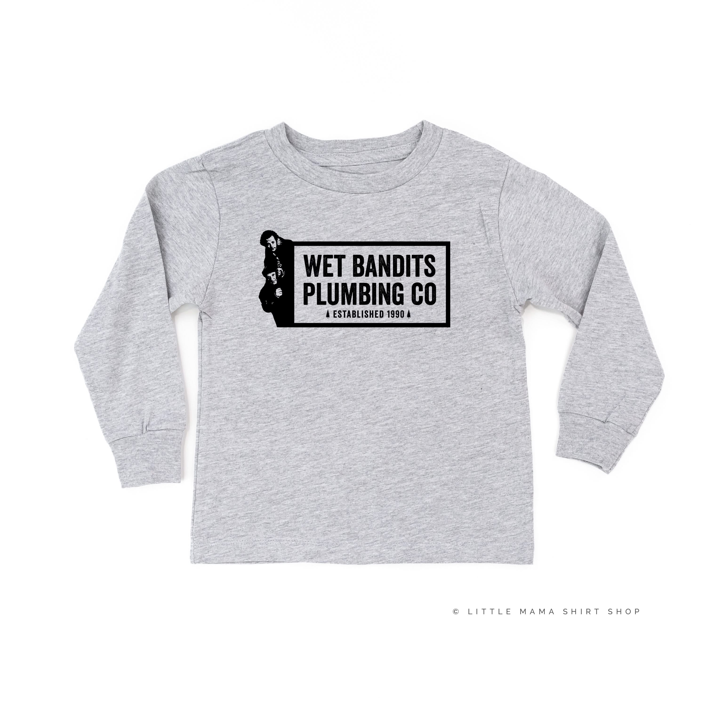 Wet Bandits Plumbing Co. - Child Long Sleeve Tee - Image 5