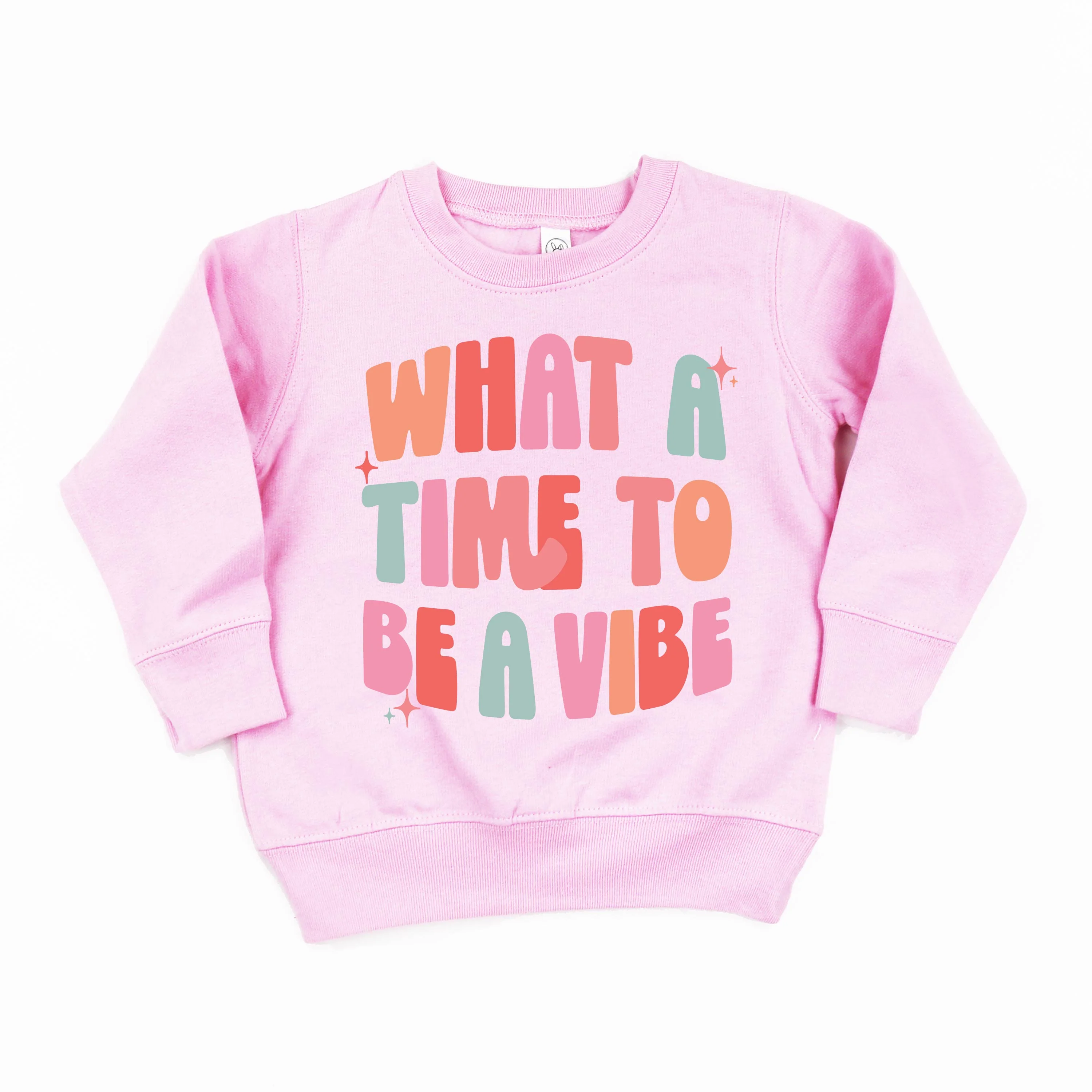 What a Time To Be a Vibe - Child Sweater - Image 4