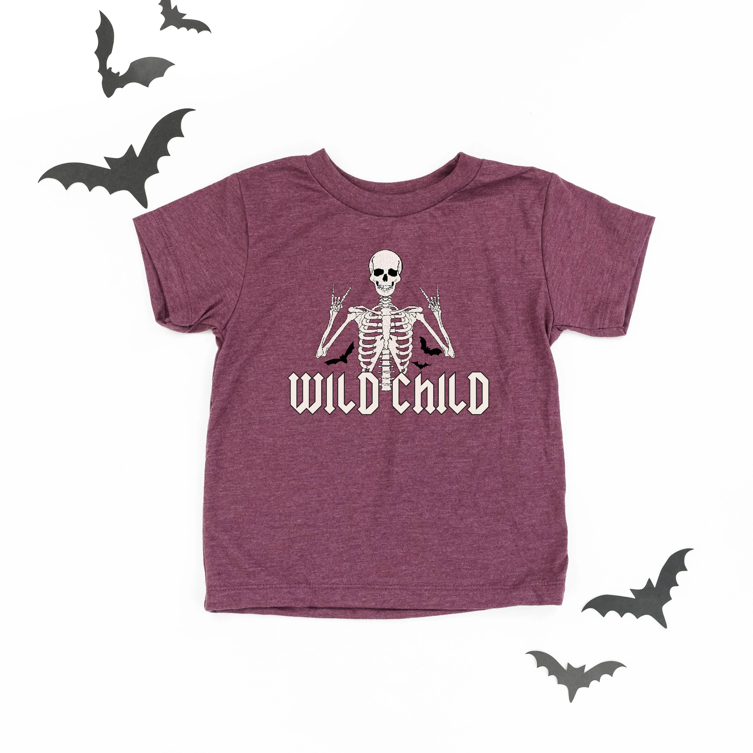 Wild Child Skeleton - Child Tee - Image 5
