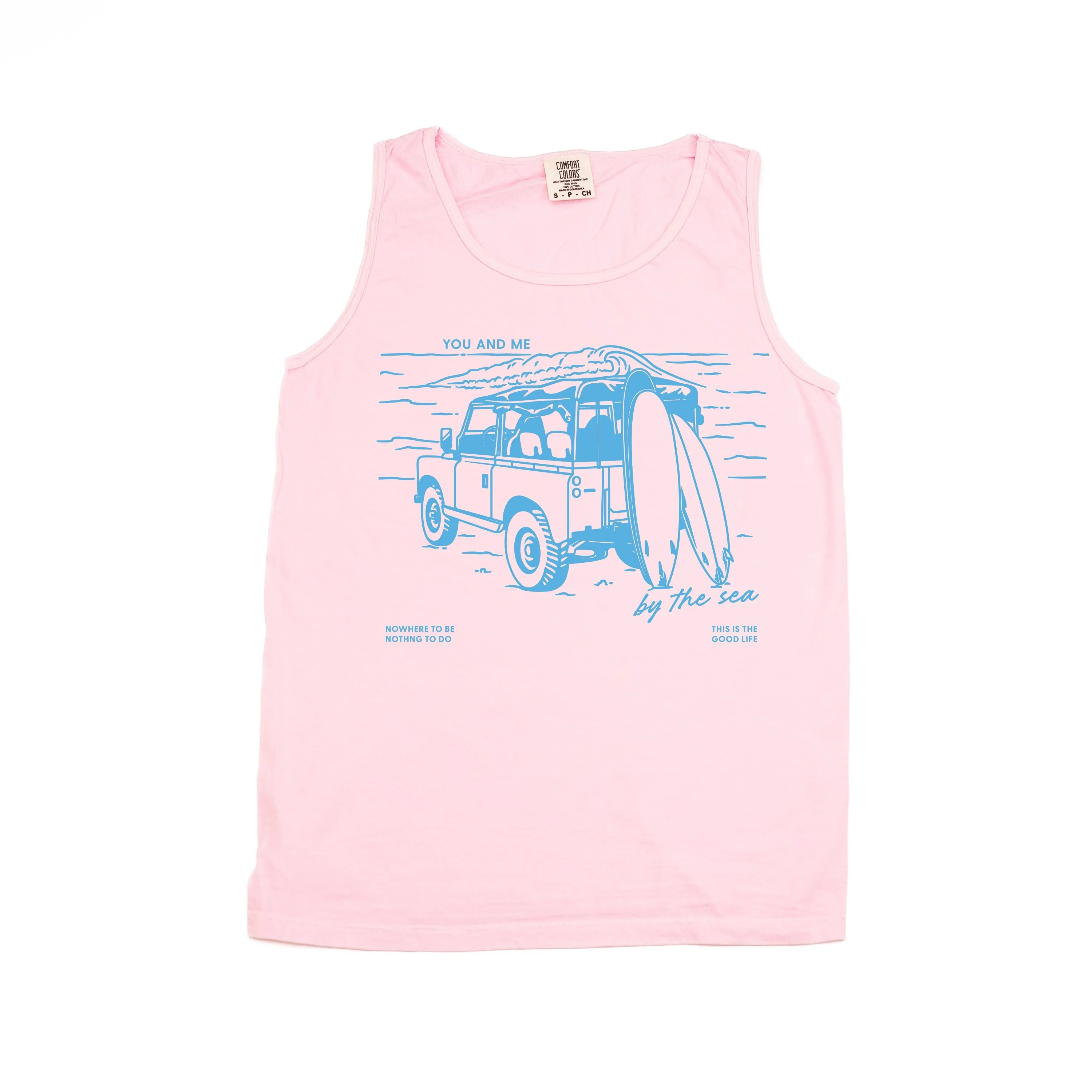 You And Me By The Sea - Comfort Colors TANK - Image 5