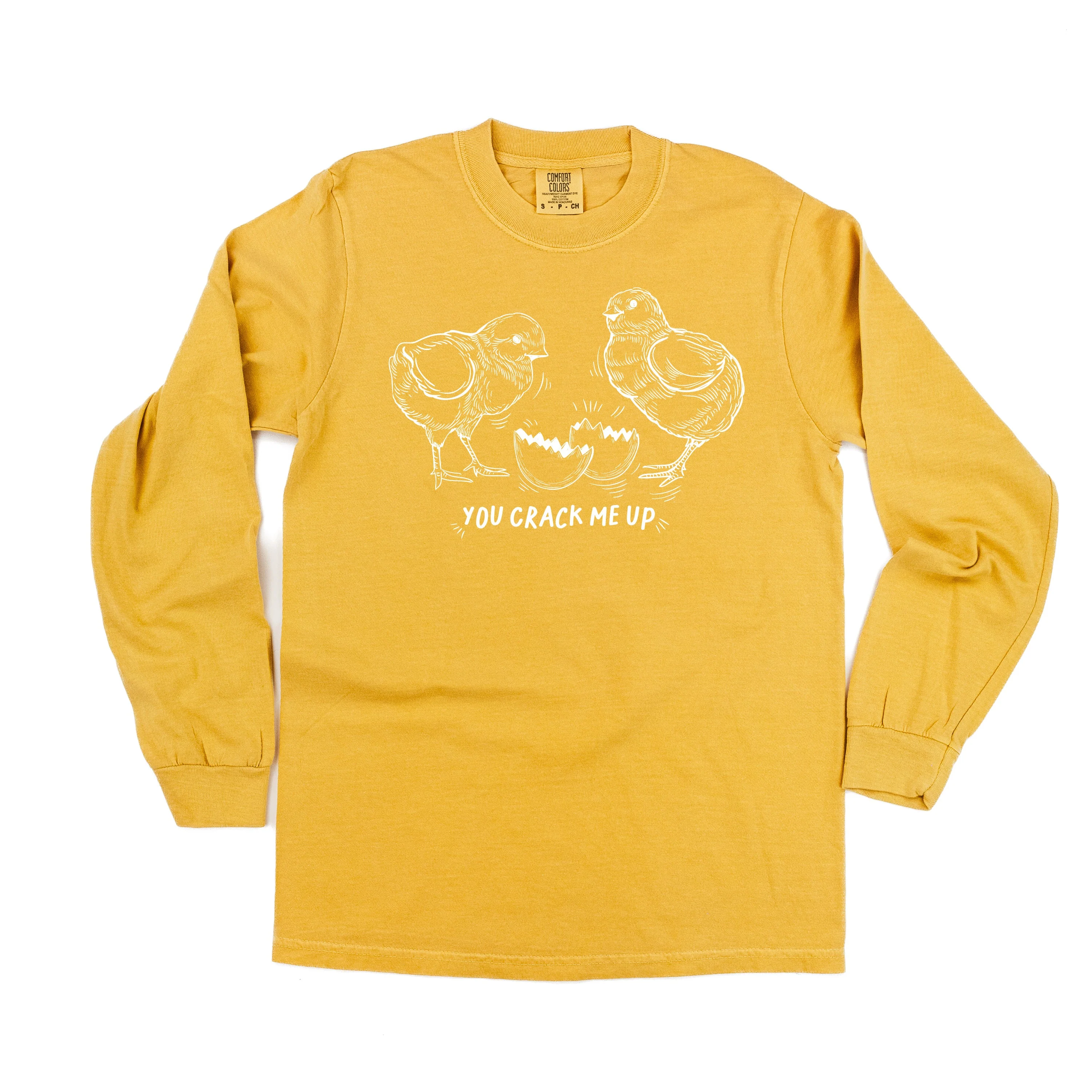You Crack Me Up - Long Sleeve Comfort Colors Tee - Image 6