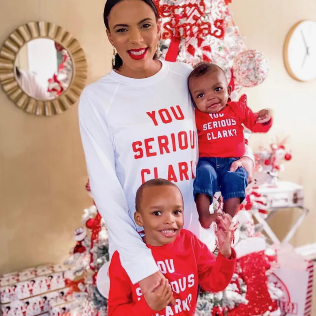 You Serious Clark? - Child Long Sleeve Tee - Image 2